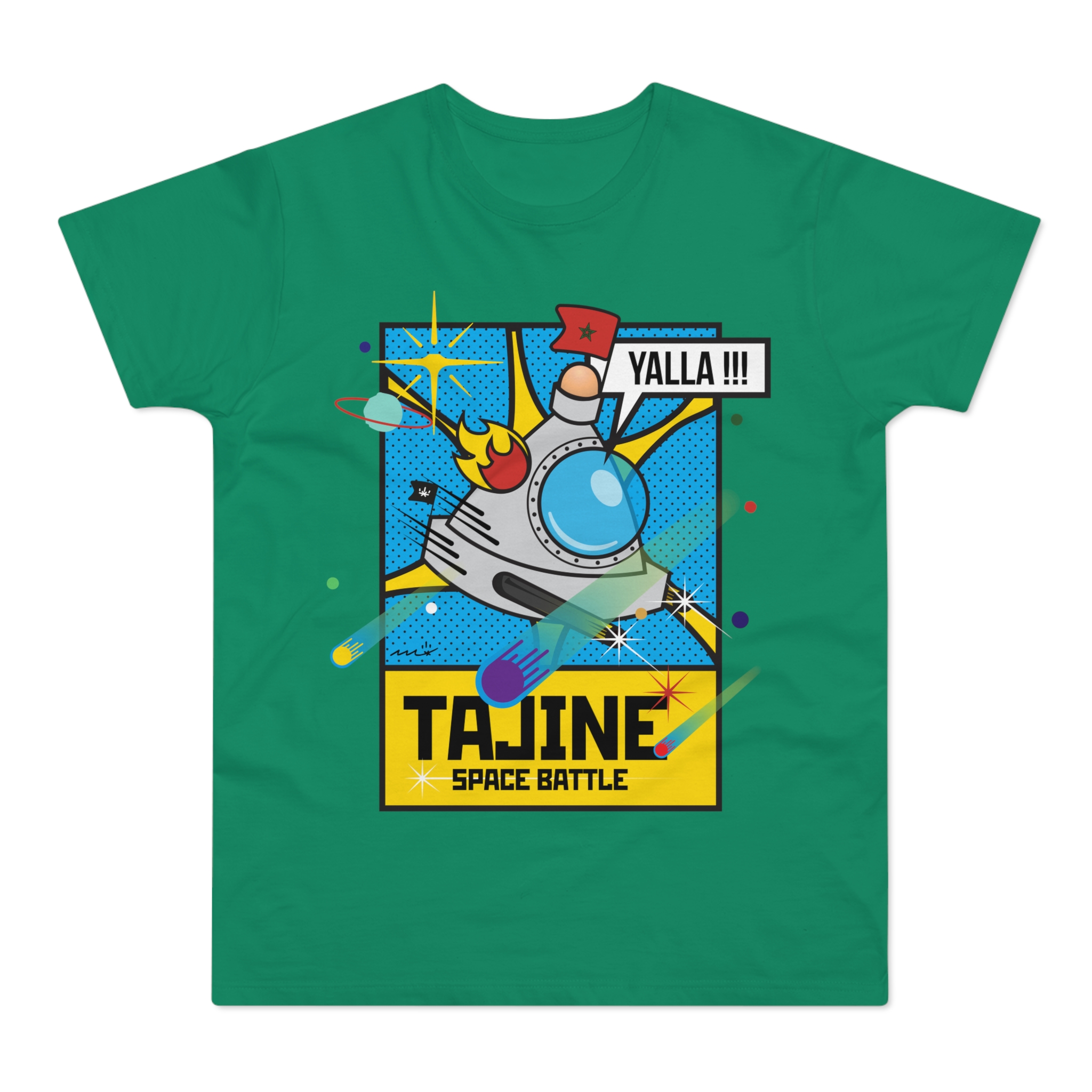 Tajine Space Battle Tshirt