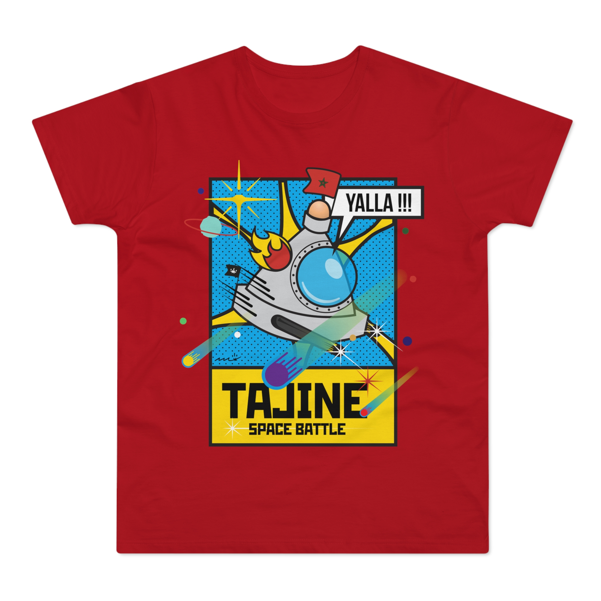 Tajine Space Battle Tshirt