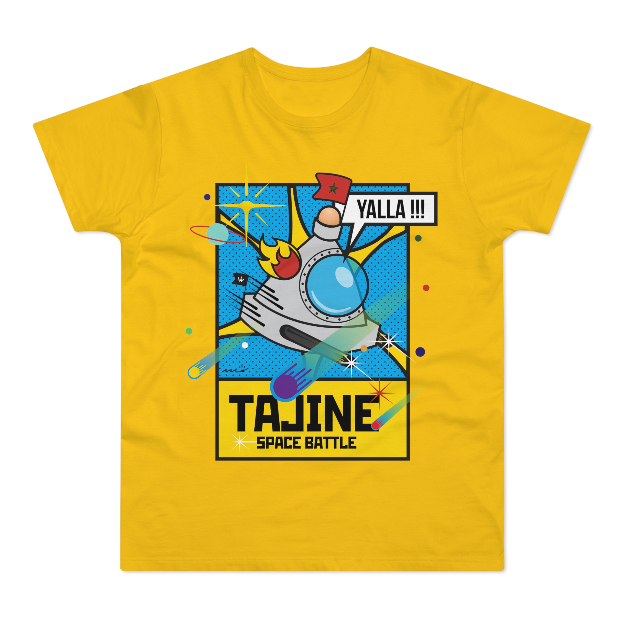 Tajine Space Battle Tshirt
