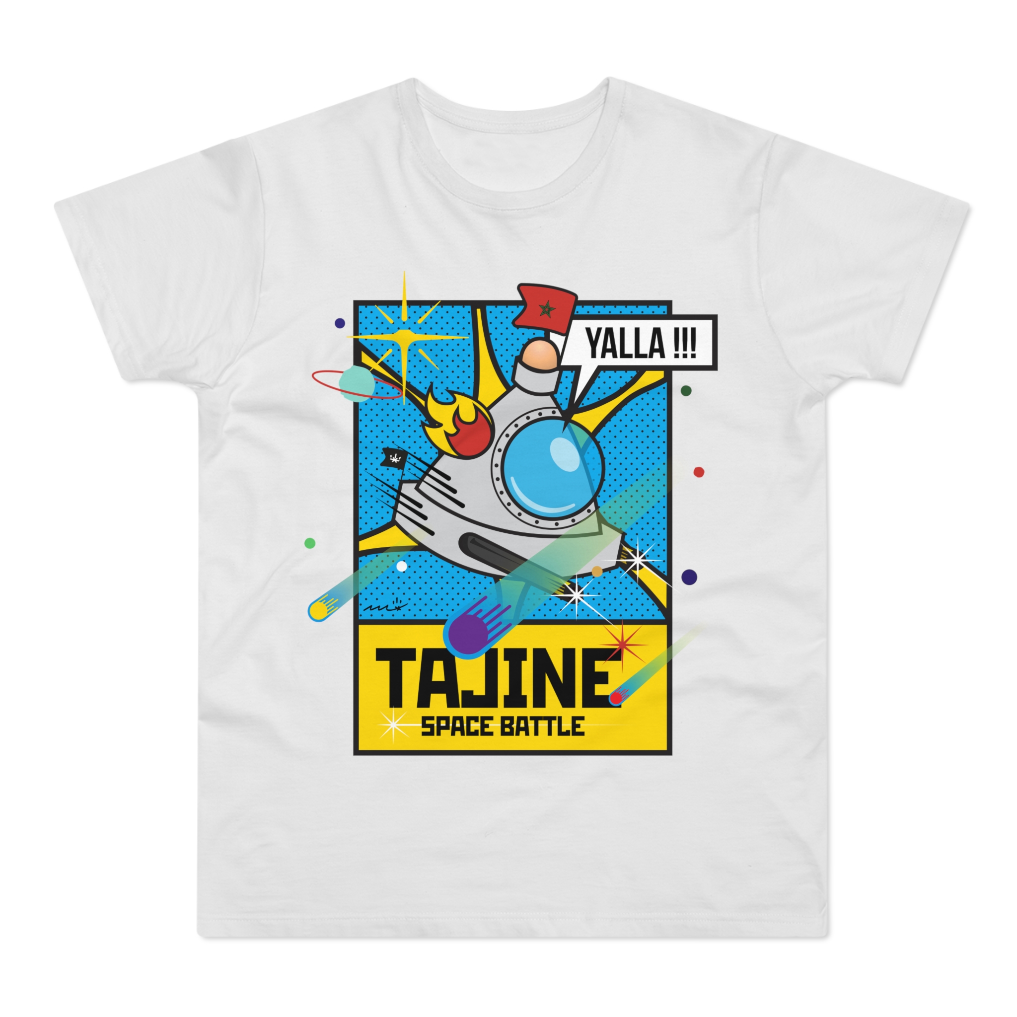 Tajine Space Battle Tshirt