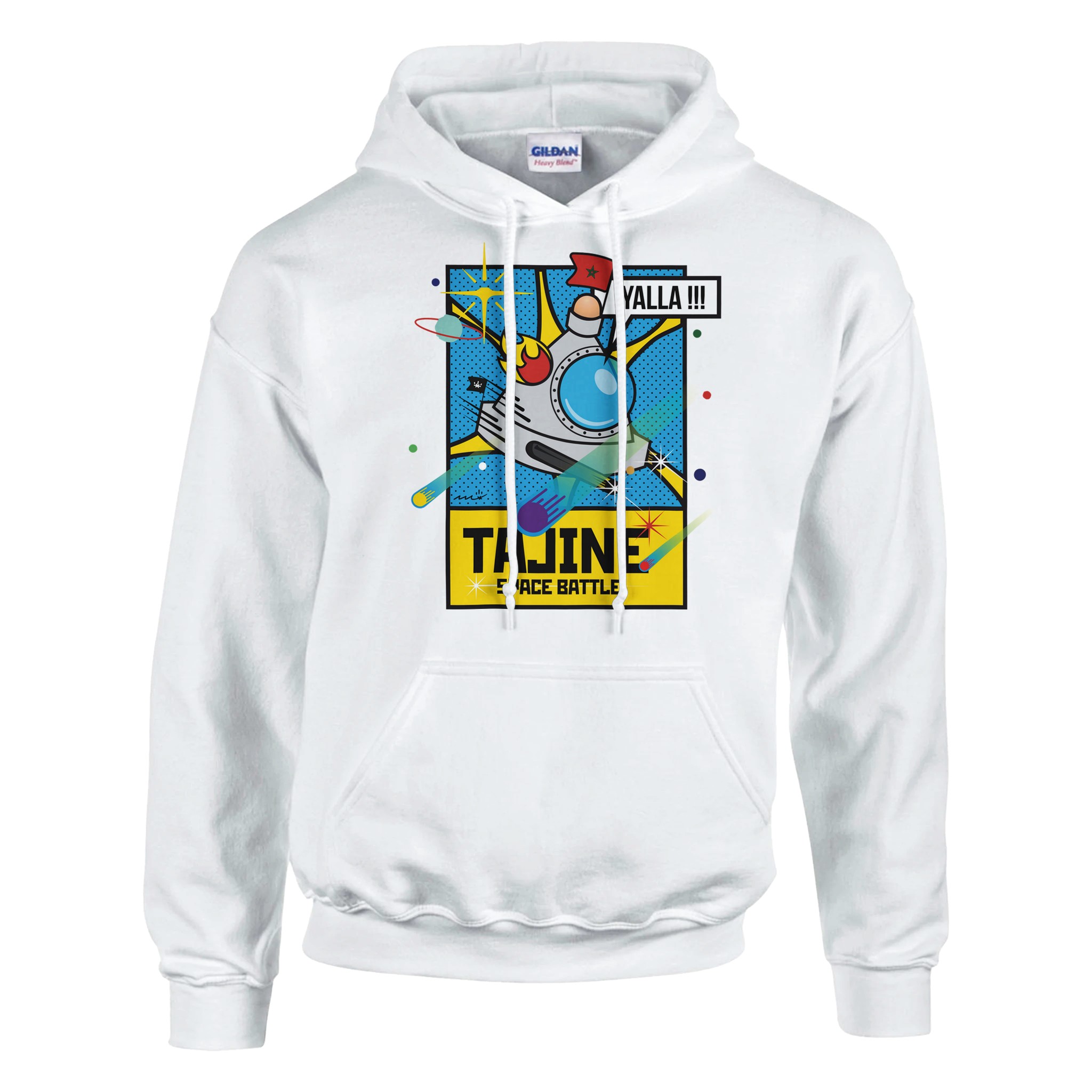 Tajine Space Morocco Hoodie & Tshirt by Mehdi Ayache Berberos