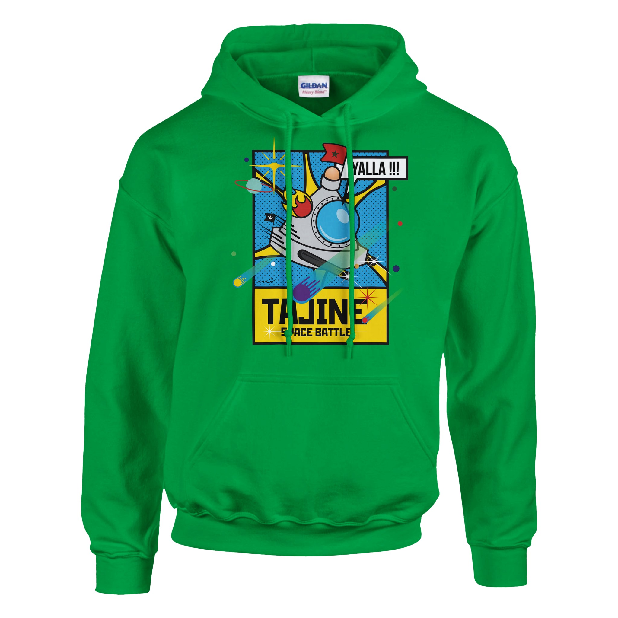Tajine Space Morocco Hoodie & Tshirt by Mehdi Ayache Berberos