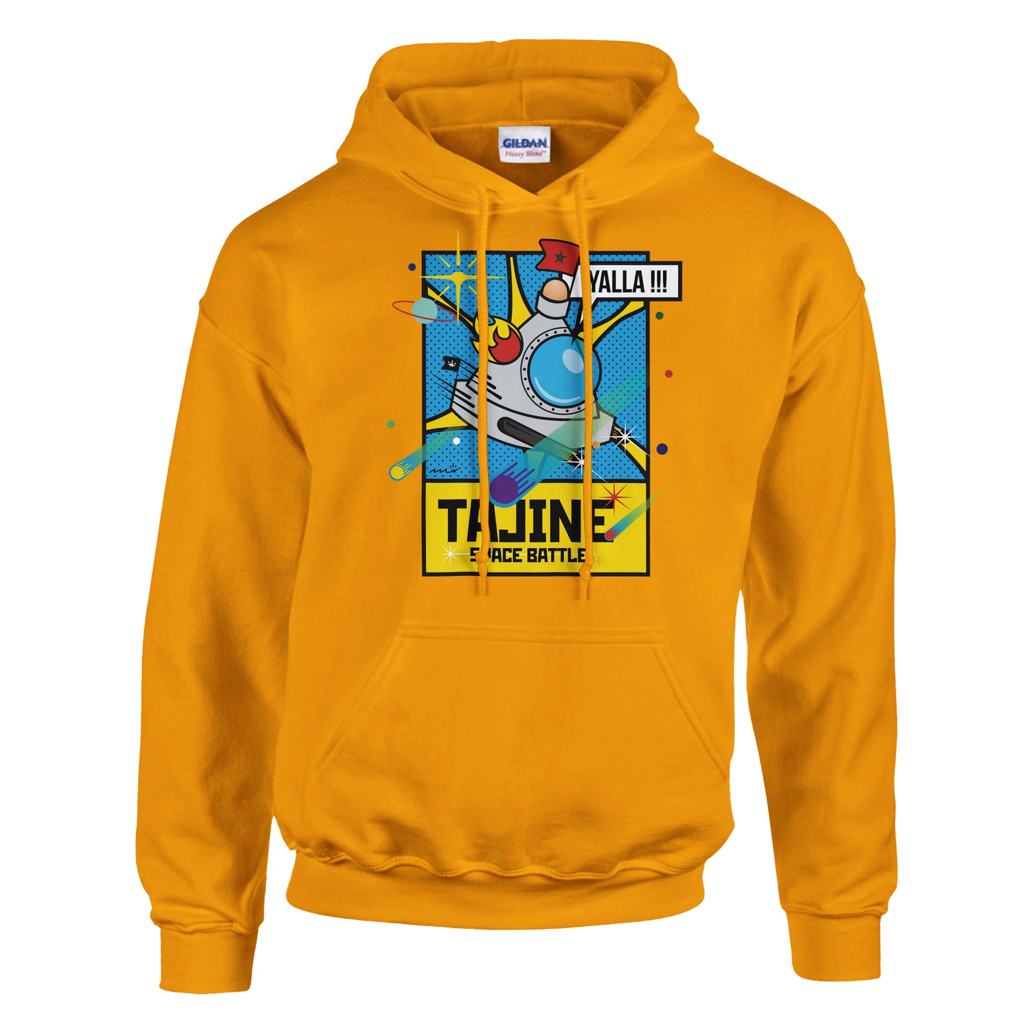 Tajine Space Morocco Hoodie & Tshirt by Mehdi Ayache Berberos