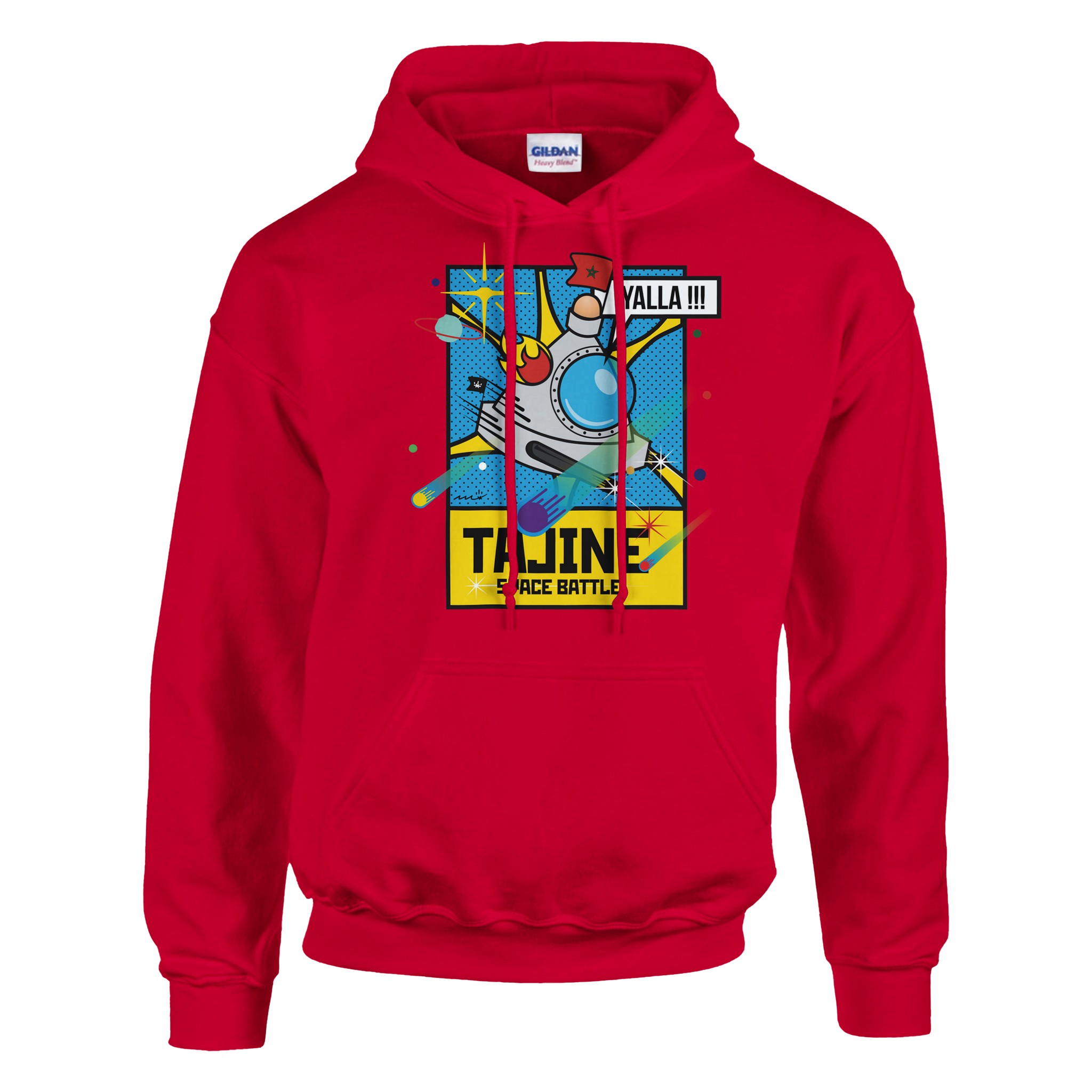 Tajine Space Morocco Hoodie & Tshirt by Mehdi Ayache Berberos