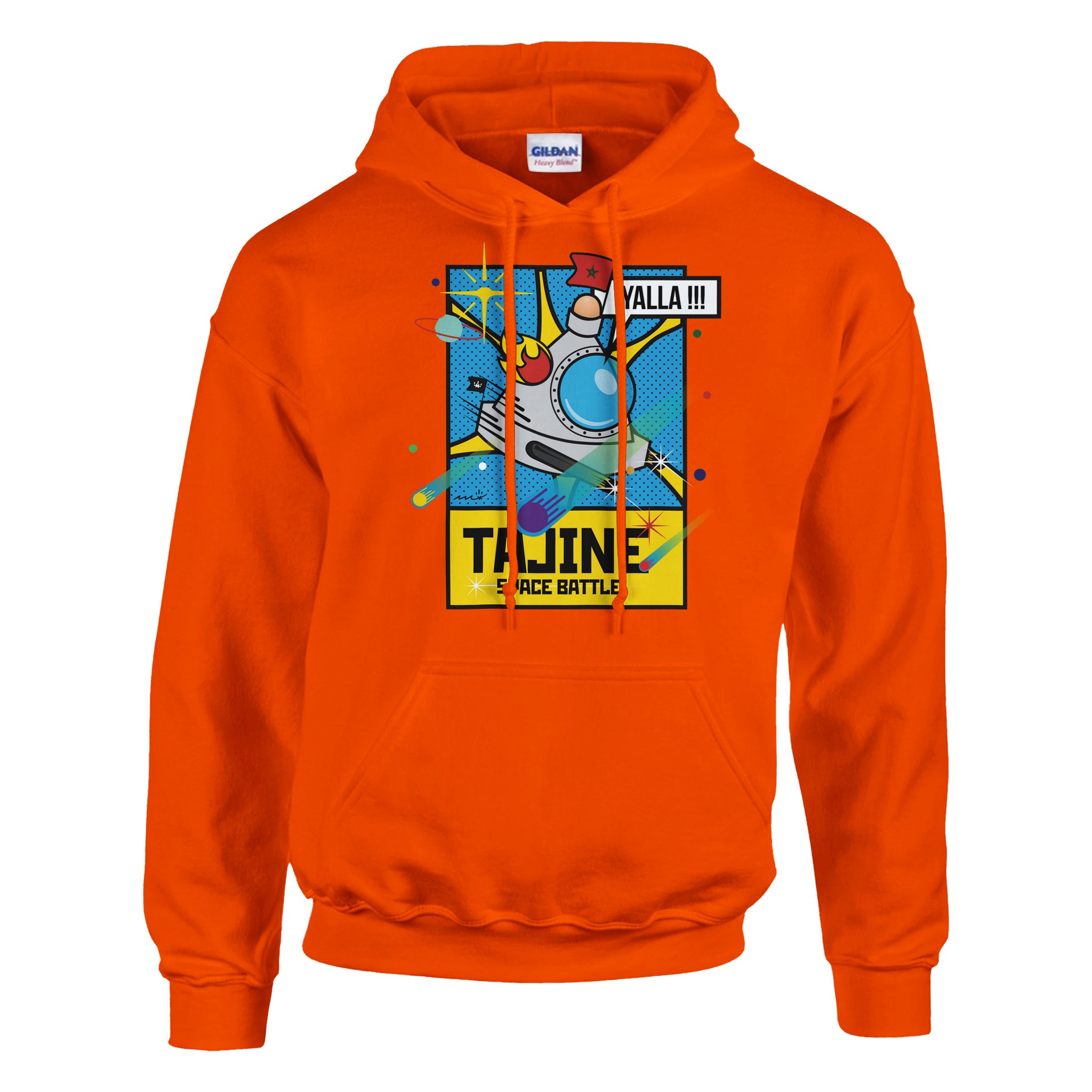 Tajine Space Morocco Hoodie & Tshirt by Mehdi Ayache Berberos