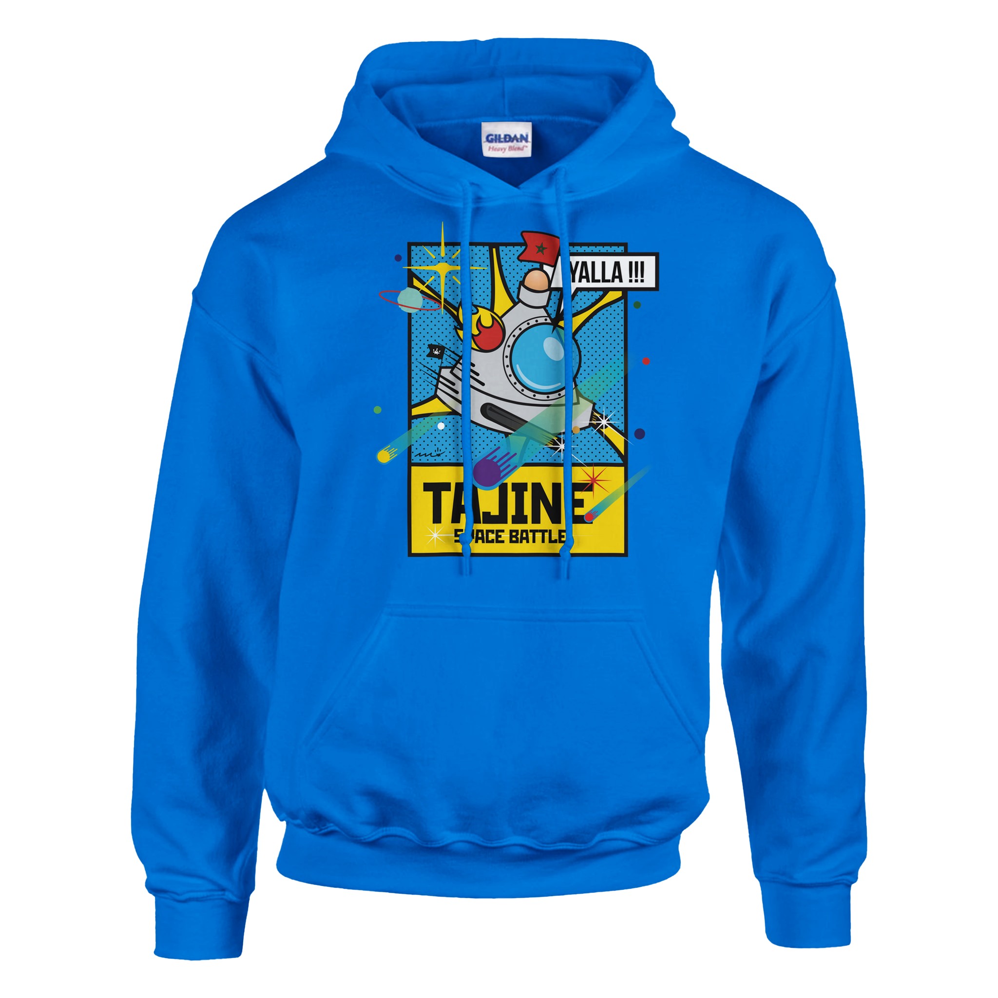 Tajine Space Morocco Hoodie & Tshirt by Mehdi Ayache Berberos